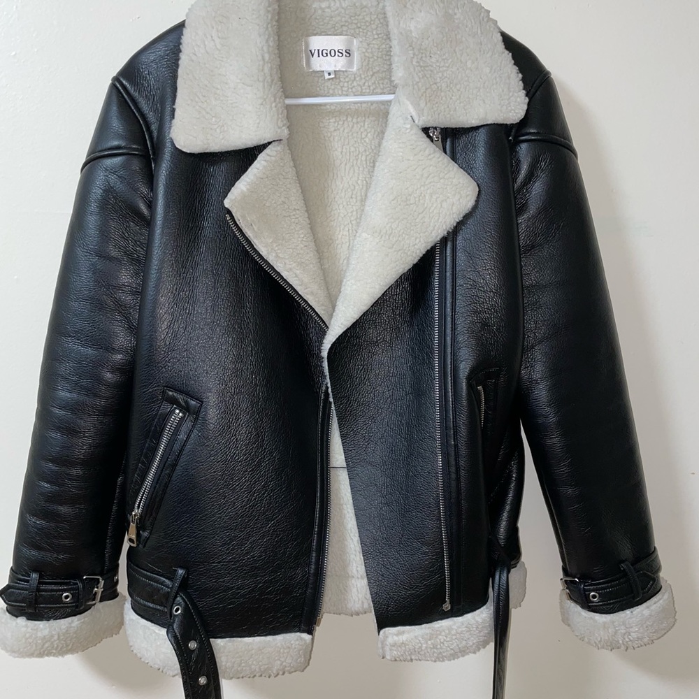 Leather jacket